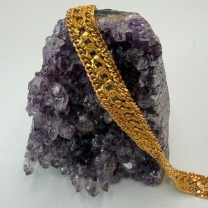 22k Gold Chain Bracelet